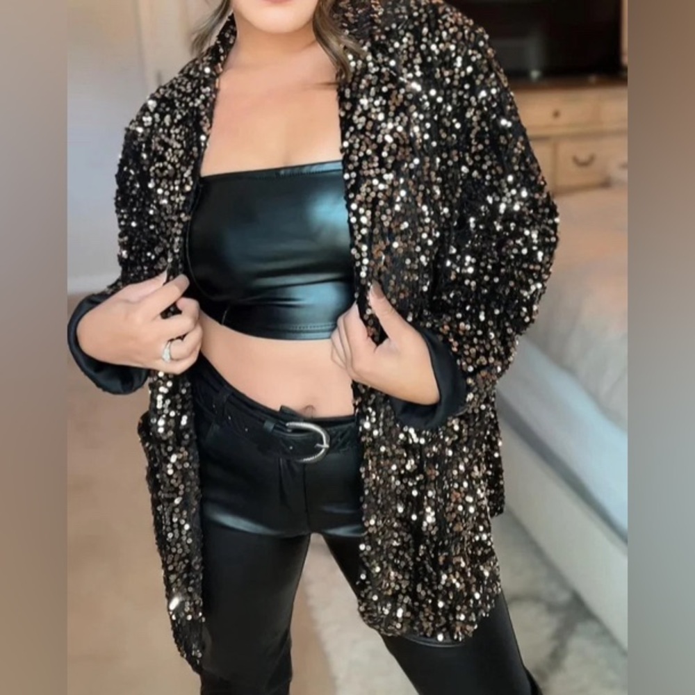 Be the star of the show in the JadyK Nastasia Blazer!
